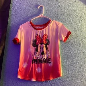 Minnie mouse shirt with beads